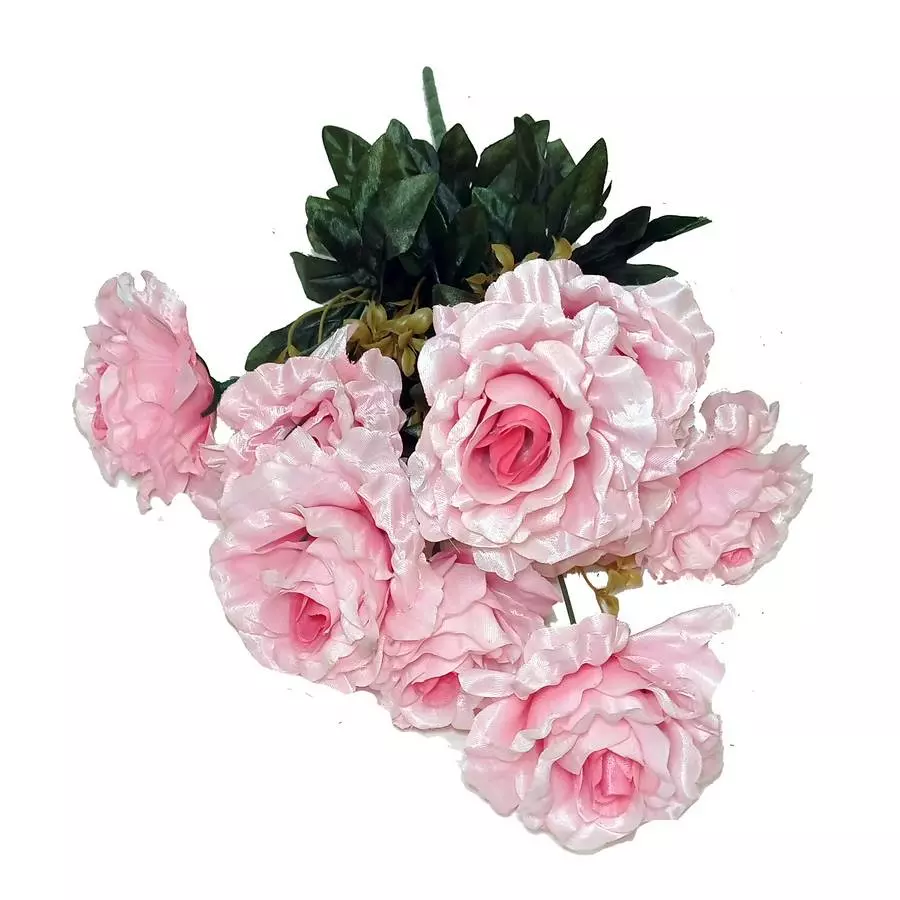 Фотография Букет с 9 розами 59см