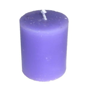 Фотка Фиолетовая свеча 4x4,8см