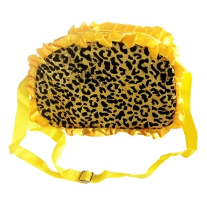 Приобретаем в Йошкар-Оле Сумка детская Рюша и пайетки "Леопард" жёлтая