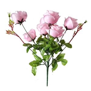 Фото Букет с розами на 7 голов 40см 225-480