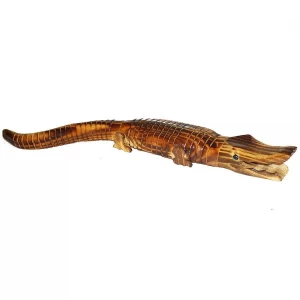 Фотка Фигурка деревянная Крокодил 38см