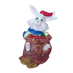 Фотка Сувенир Кролик с золотом ассорти 2596 12см