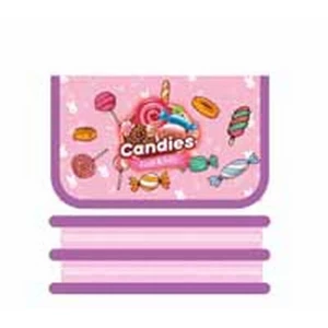 Фотография Пенал На 2-Х Молниях "Candies" 190Х105Мм ПО-09