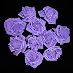 Фотка Латекс цветы 7см закрученные (оптом - 10 штук)
