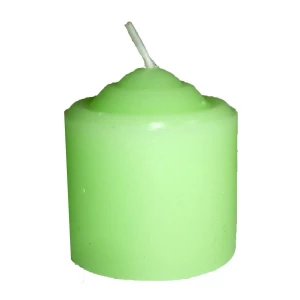Фотография Зелёная свеча 3,5x4см
