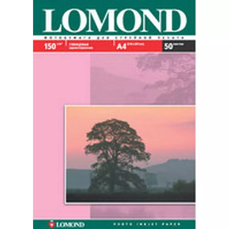 Бумага Д/Фотопечати А4 "Lomond" 150Г.050Л.Глянцевая 0102018 фото 1