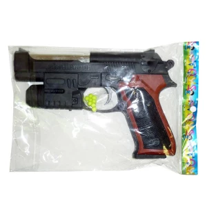 Картинка Пистолет с лазером, подсветкой, пульки Challenger 168 в пакете