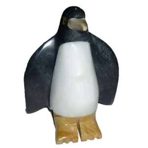 Фотка Сувенир Пингвин из цельного камня 