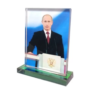 Фотка Путин стекло 3858 6x9см