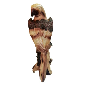 Заказываем в Йошкар-Оле Сувенир попугай на пне 25см 2702