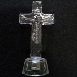 Фотка Сувенир Иисус на кресте стекло 2499 13см
