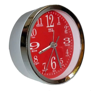 Фотка Часы будильник с металл кантом 4608