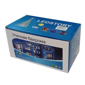 Товар Гирлянда для улицы БАХРОМА 6м 600LED ZWM-3