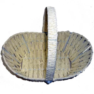 Картинка Корзина плетенная верёвкой с ручкой набор 6шт