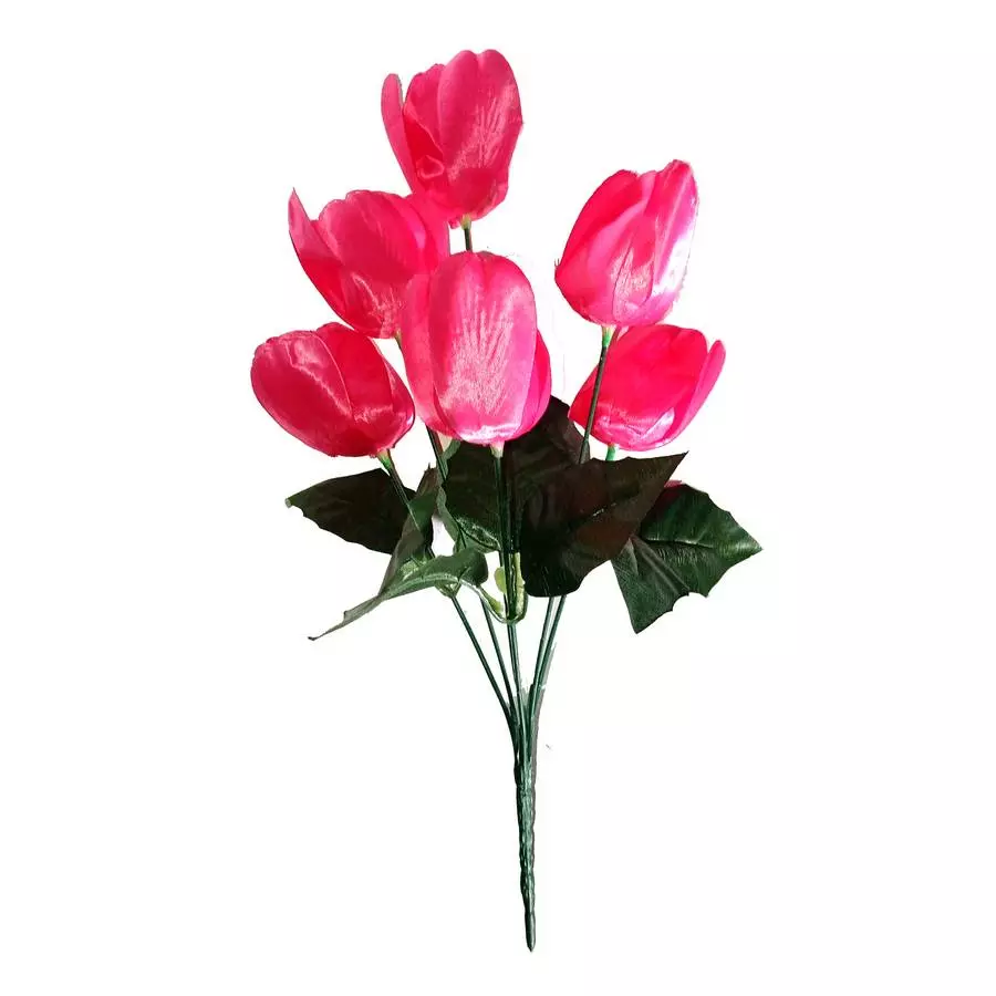 Букет тюльпанов на 6 голов 36см 071-277 фото 1