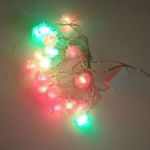 Покупаем с доставкой до  Гирлянда 40LED фигурок СНЕЖОК разноцвет