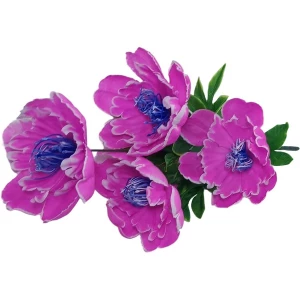 Фото Букет с пионами 5 голов 54см 689-949