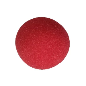 Фотка Нос клоуна поролоновый с разрезом под нос красного цвета 4,5см
