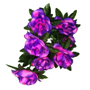 Фотография Букет с розами на 7 голов 44см 346-608