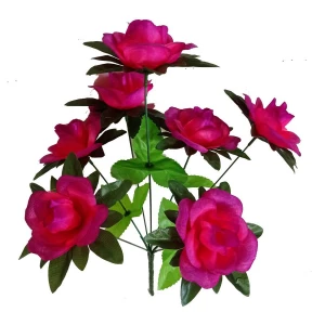 Фото Букет с розами на 7 голов 46см 350-608