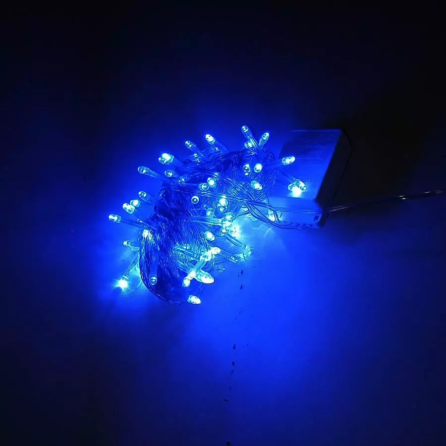 Гирлянда DL LED 200L 12м Синяя фото 2