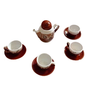 Купить в Норильске Набор посуды 10 предметов Brown Coffee Tea