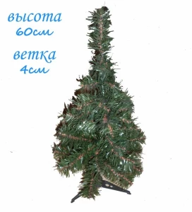 Картинка Искусственная елка зелёная 60см 4-5см