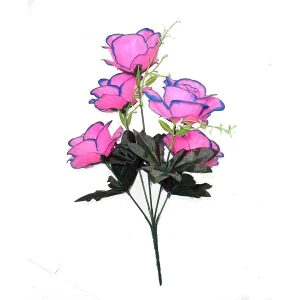 Фото Букет с розами на 5 голов 33см 485-774