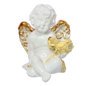 Товар Сувенир Ангел с подсвечником цветной 19см