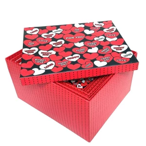 Купить в Норильске Набор 10 подарочных коробок Пожелания в сердцах