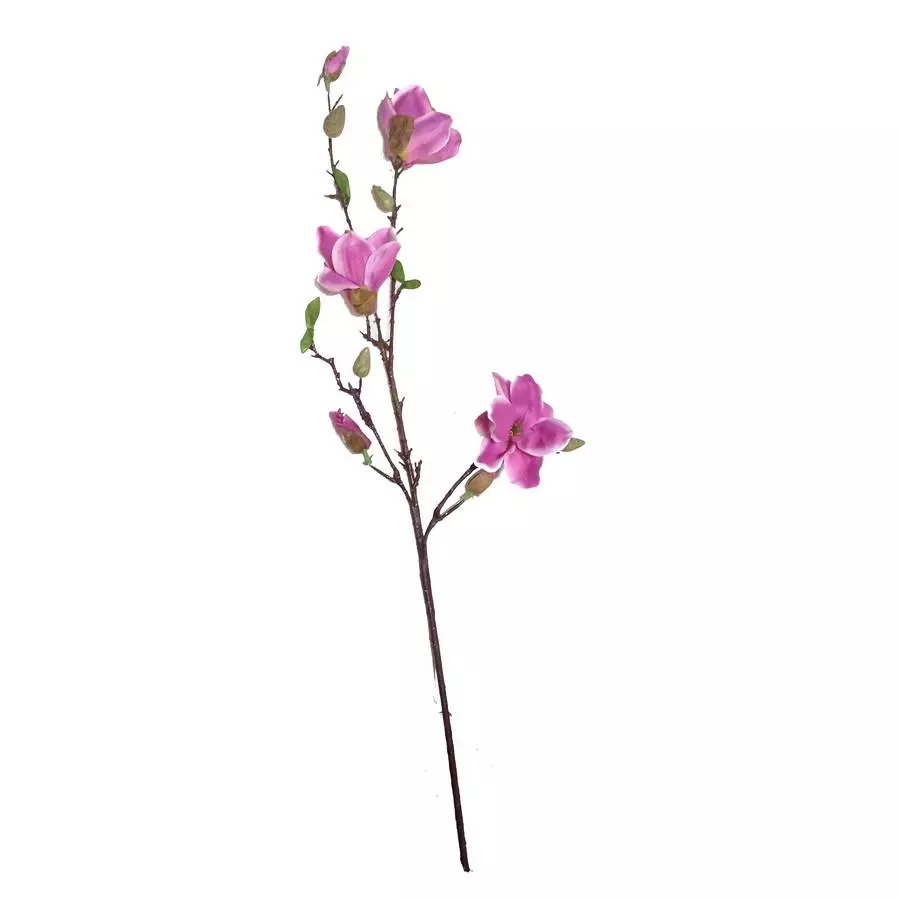Фотография Толстая ветка с цветами и бутонами 886-23 100см