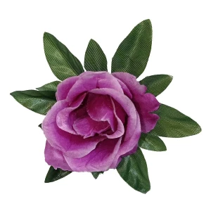 Заказываем  Головка розы Федосей с листом 5сл 14см 461АБВГ-л071-198-190-172 1/14