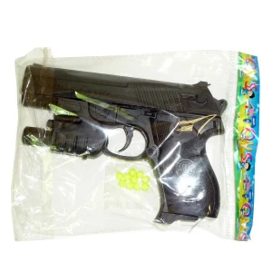 Фотография Пистолет с лазером, подсветкой и пульки HUAHU 319 в пакете