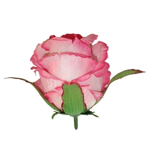 Купить Головка розы Изолда с листом 6сл 9см 394-л056-198-191-172-107 1/28