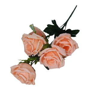 Фото Букет с розами 5 голов 50см 662-947