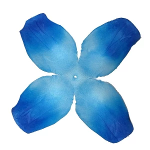 Фото Заг-ка для розы YZ-4 голубая с син.концами 4-кон. широкий 14,8-16,8см 772шт/кг