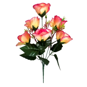 Купить Букет с розами на 6 голов 38см 071-441