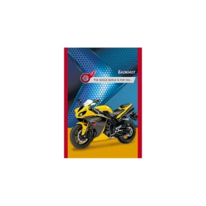 Картинка Блокнот А6 32Л. "Быстрые Мотоциклы" ("Проф-Пресс") Асс-Т