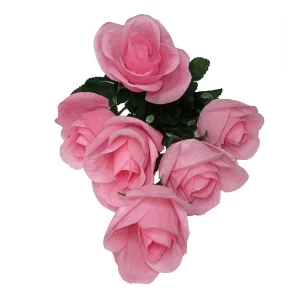 Фотка Букет с розами 6 голов 37см 245-733