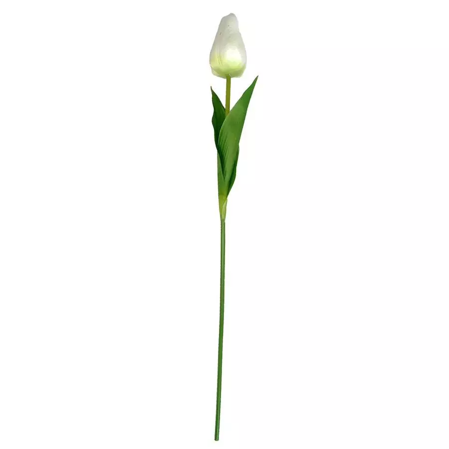 Тюльпан одиночный 6x8,5см с двойным листом 60см фото 8