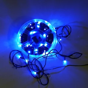 Фотография Гирлянда для улицы LED катушка 50м Crystal Синее