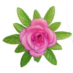 Заказываем в Йошкар-Оле Головка розы с листом 5сл 17,5см 1-1-2 402-л069-198-190-172-107 1/28