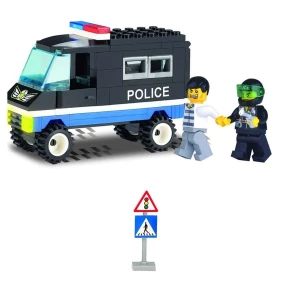 Картинка Конструктор Полицейская машина 87 деталей 126