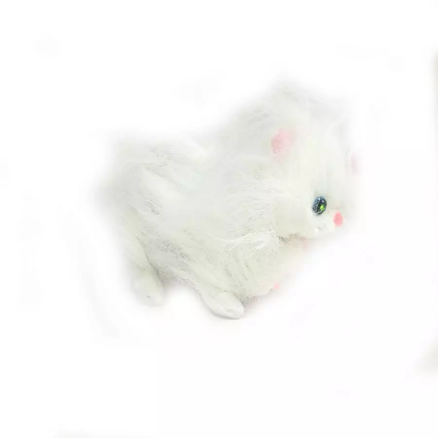 Кошка бегающая (виляет хвостом и светятся глаза) 20см фото 2