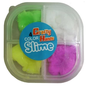 Фотка Антистресс слайм тесто 4 цвета Crafty Hands Slime 9930