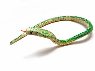 Фотография Змея деревянная кобра