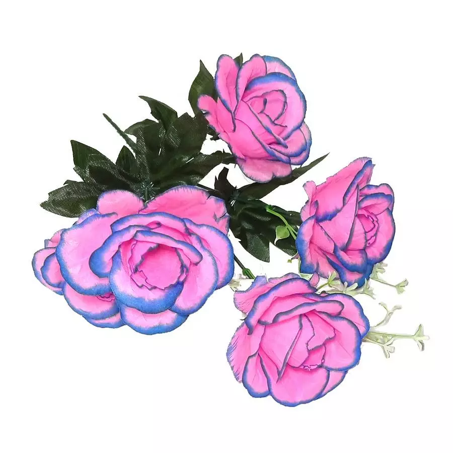 Фотография Букет с розами на 5 голов 33см 485-774