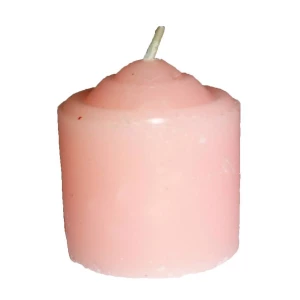 Приобретаем в Бийске Розовая свеча 3,5x4см