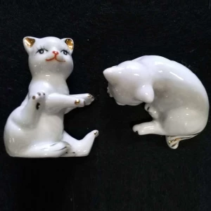 Товар Сувенир Кошка белая 4804 керамика 7см
