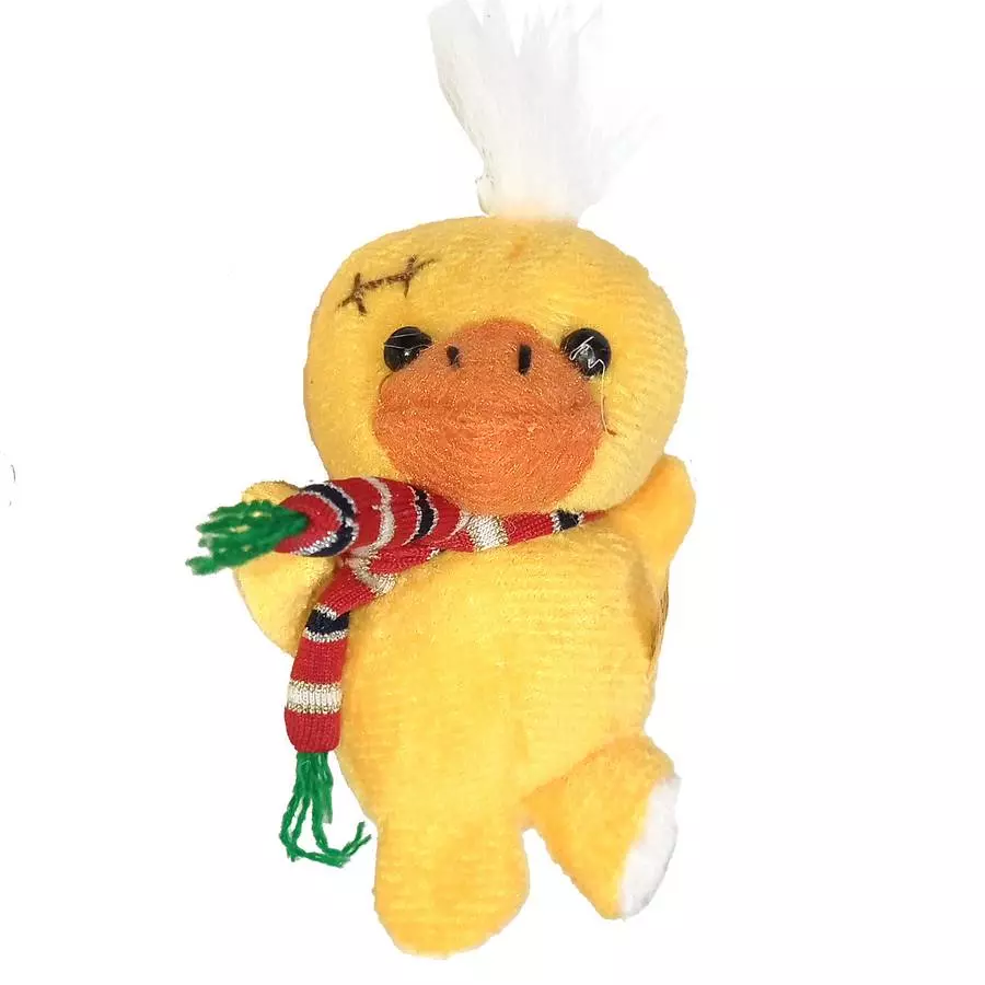 Мягкая игрушка Утка с шарфом фото 2